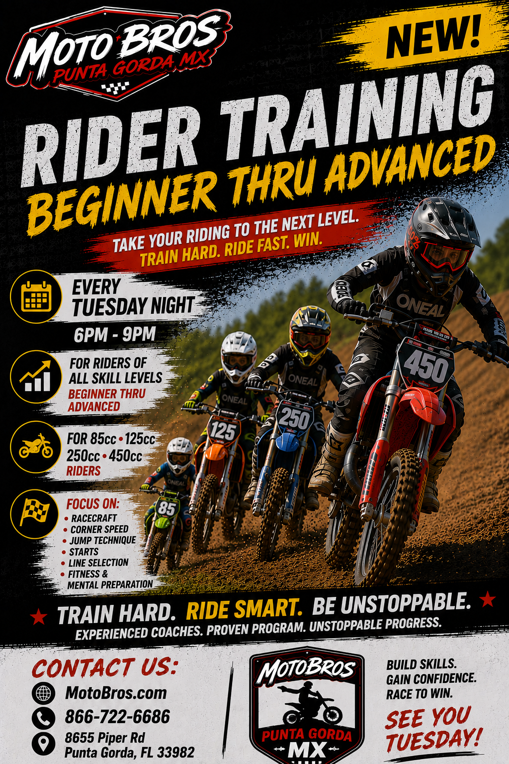 Punta Gorda Mx - Mx School - Big Bike